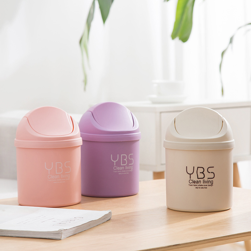 Mini Desktop Trash Can 3