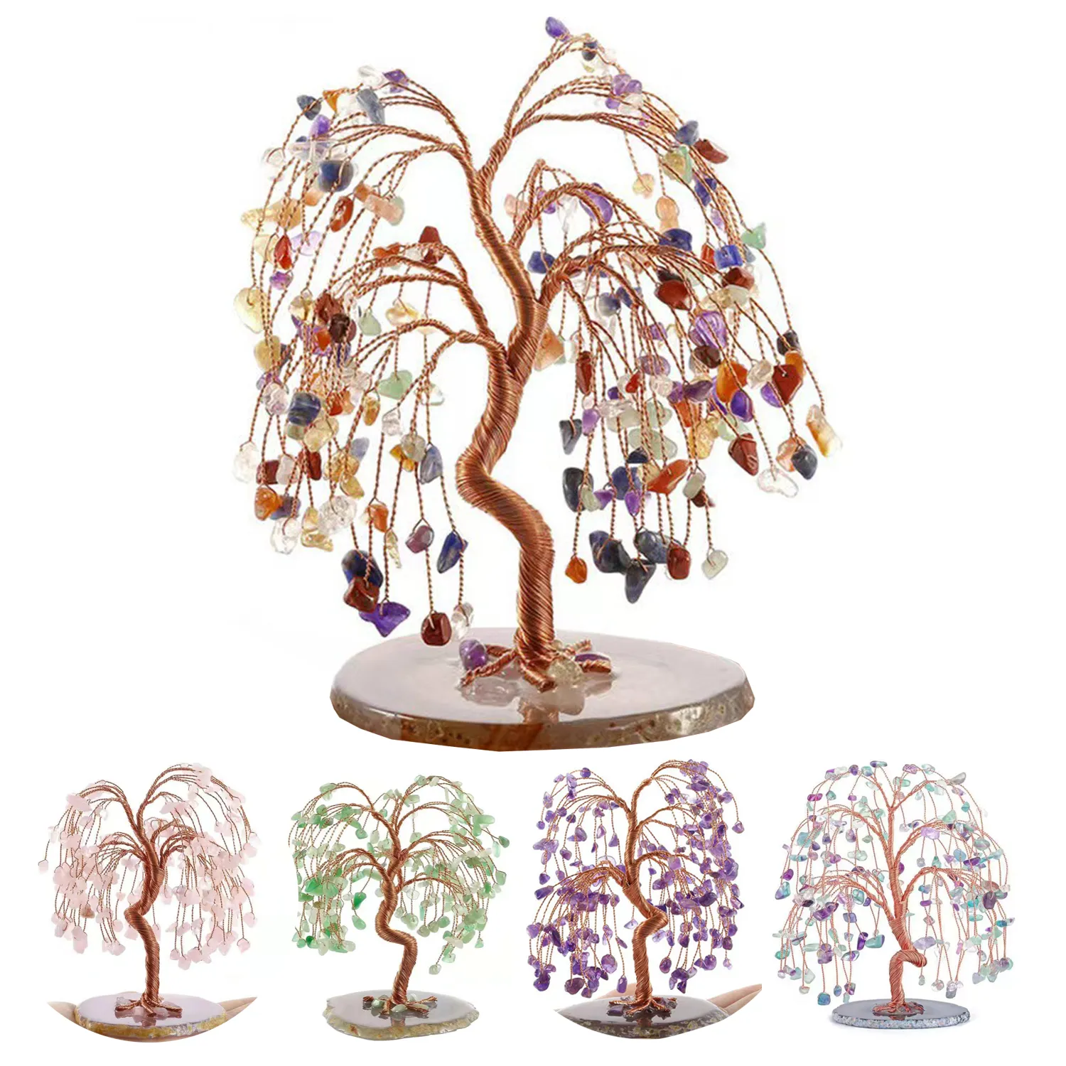Chakra Healing Crystal Tree 5