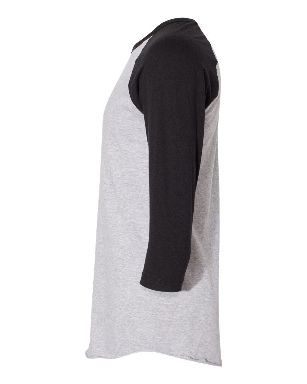Unisex 50/50 Raglan Three-Quarter Sleeve Tee - BB453W 33