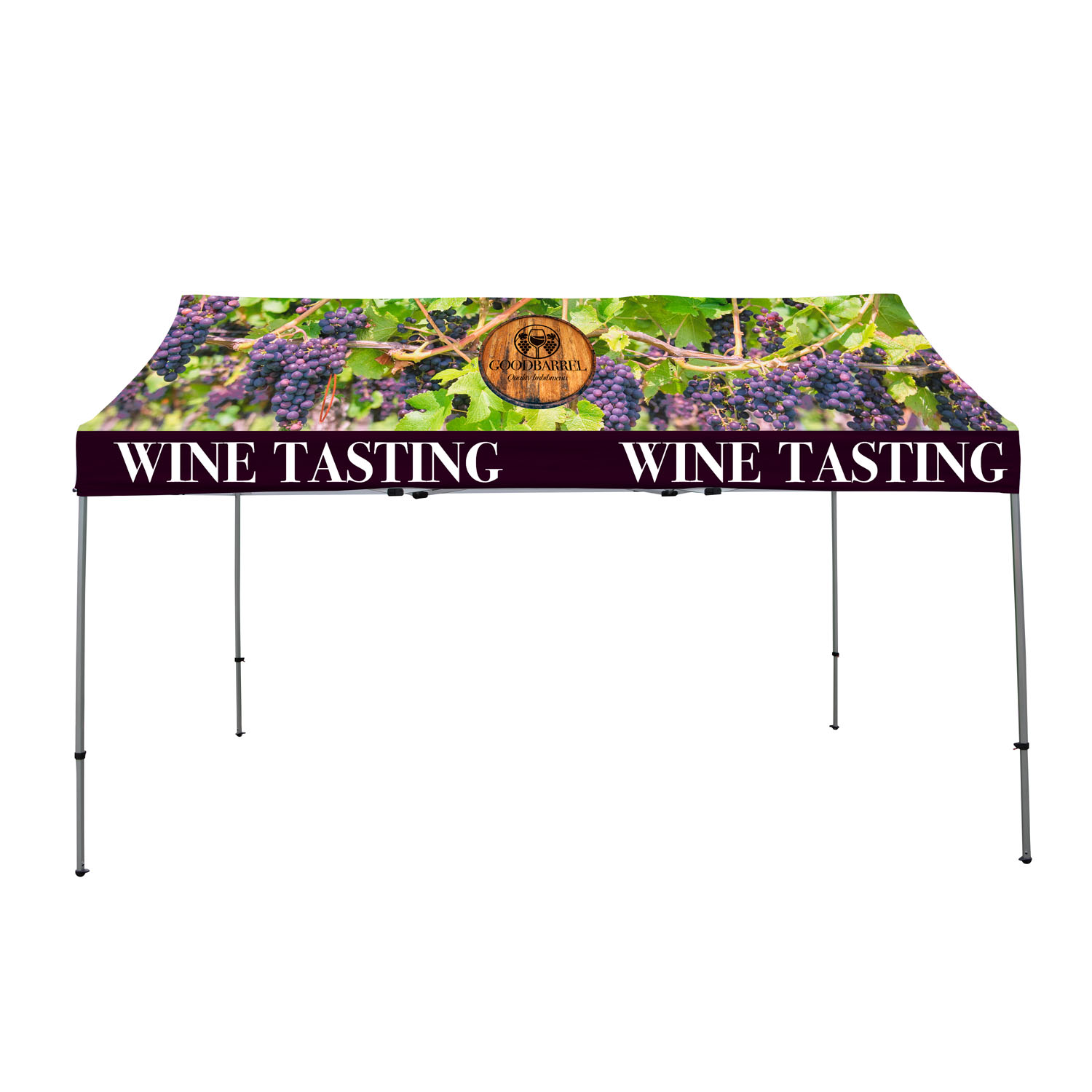10' x 15' Premium Gable Tent Kit (Dye Sub Full-Color Full-Bleed) 7