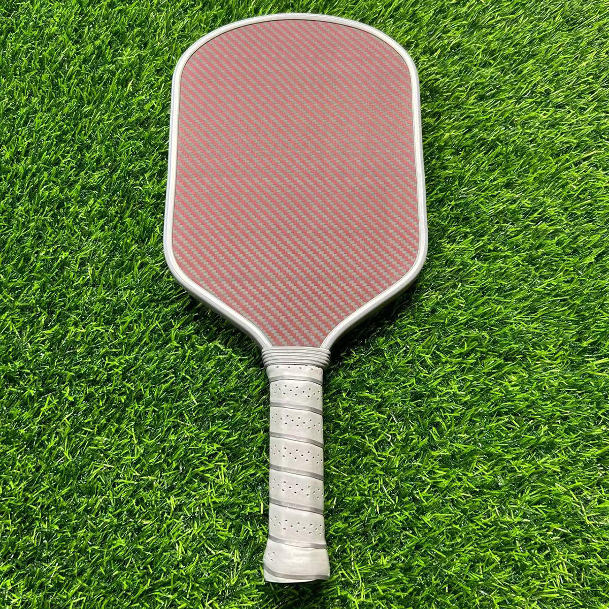StrikeMaster Fiberglass Pickleball Set – 2 Paddles, 4 Balls & Drawstring Bag 12