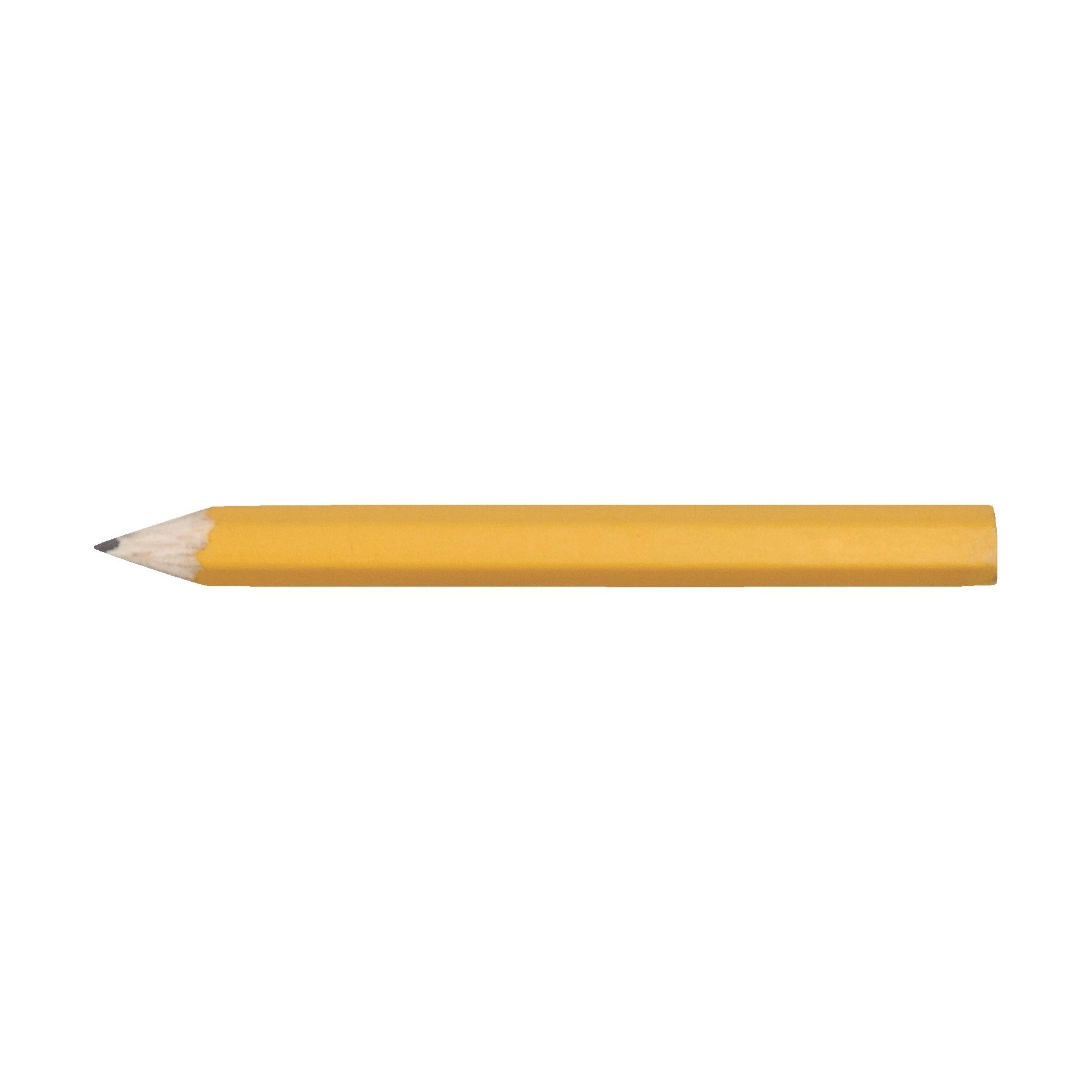 Hex/Round Wooden Golf Pencil 3