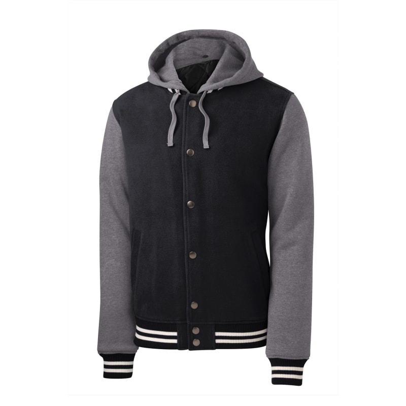 Sport-Tek Insulated Letterman Jacket. 7