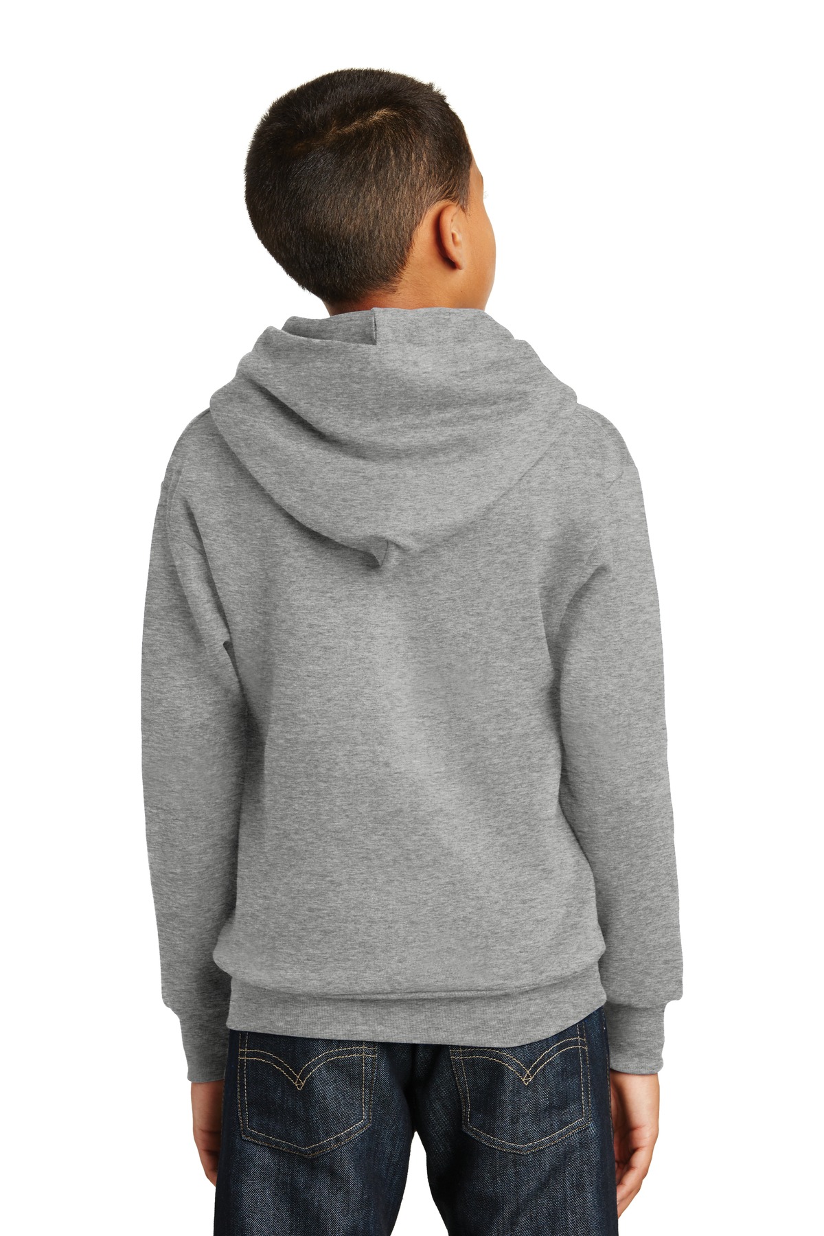 Hanes® Youth EcoSmart Pullover Hooded Sweatshirt 2