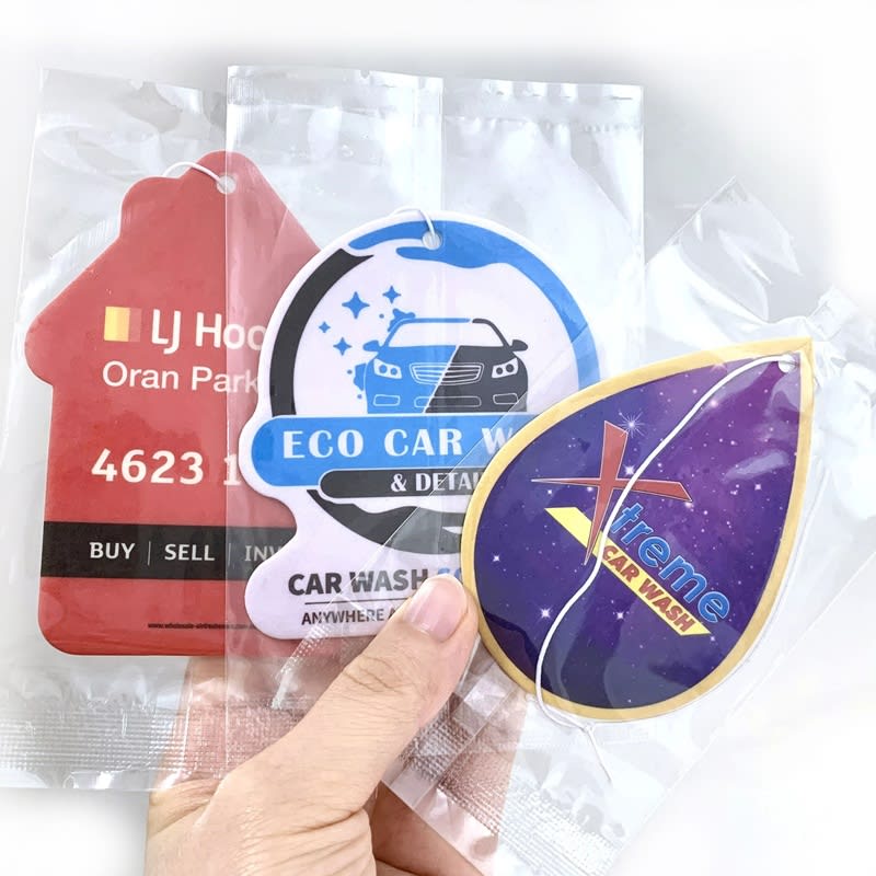 Custom Paper Car Air Fresheners 3