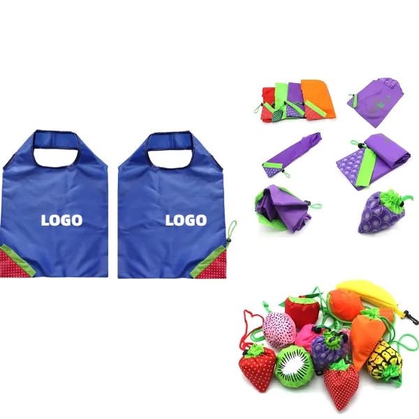 Fruits Reusable Grocery Shopping Tote Bags 3