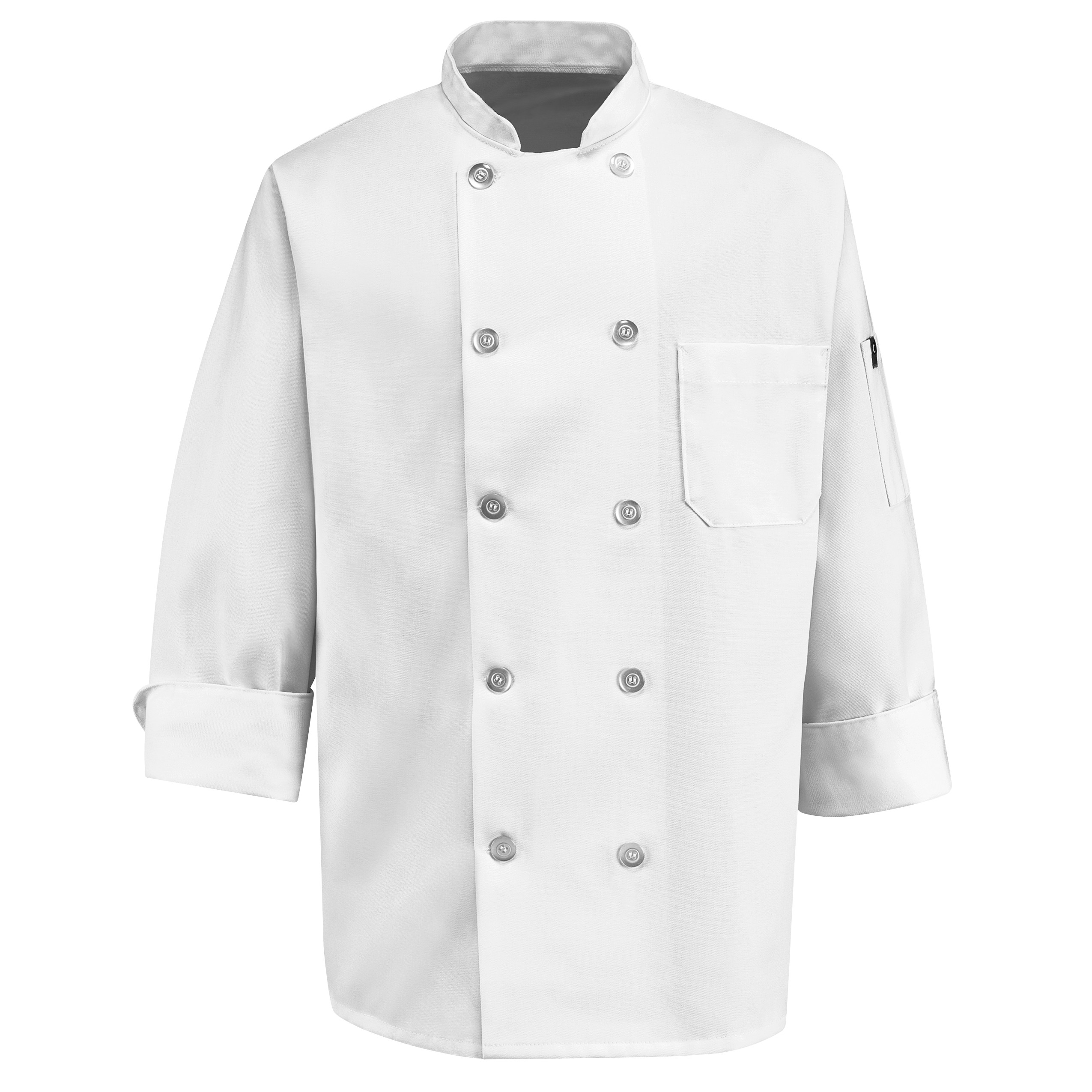 Red Kap® Ten Pearl Button Chef Coat 3