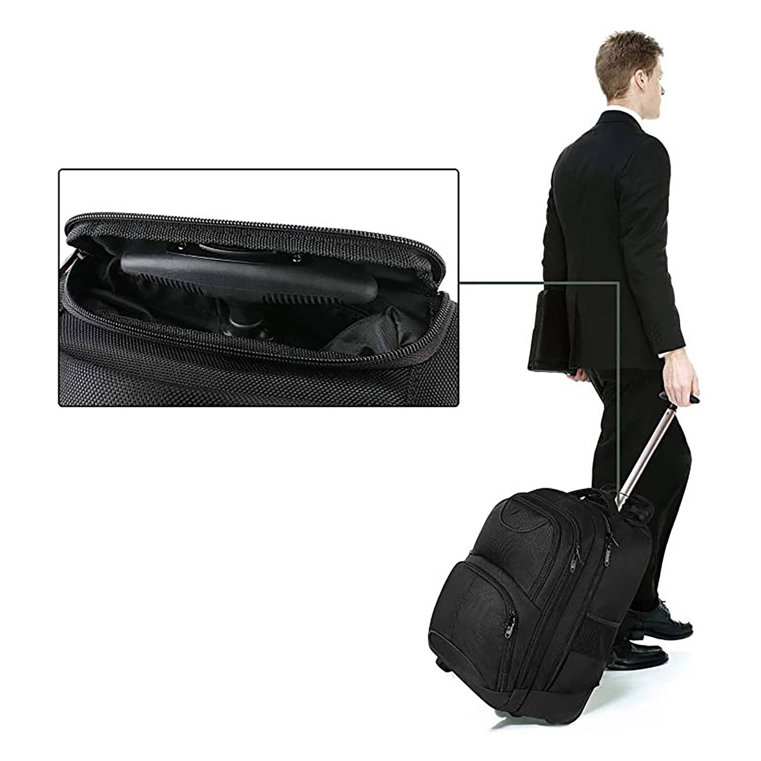 Large capacity storage travel backpack 6
