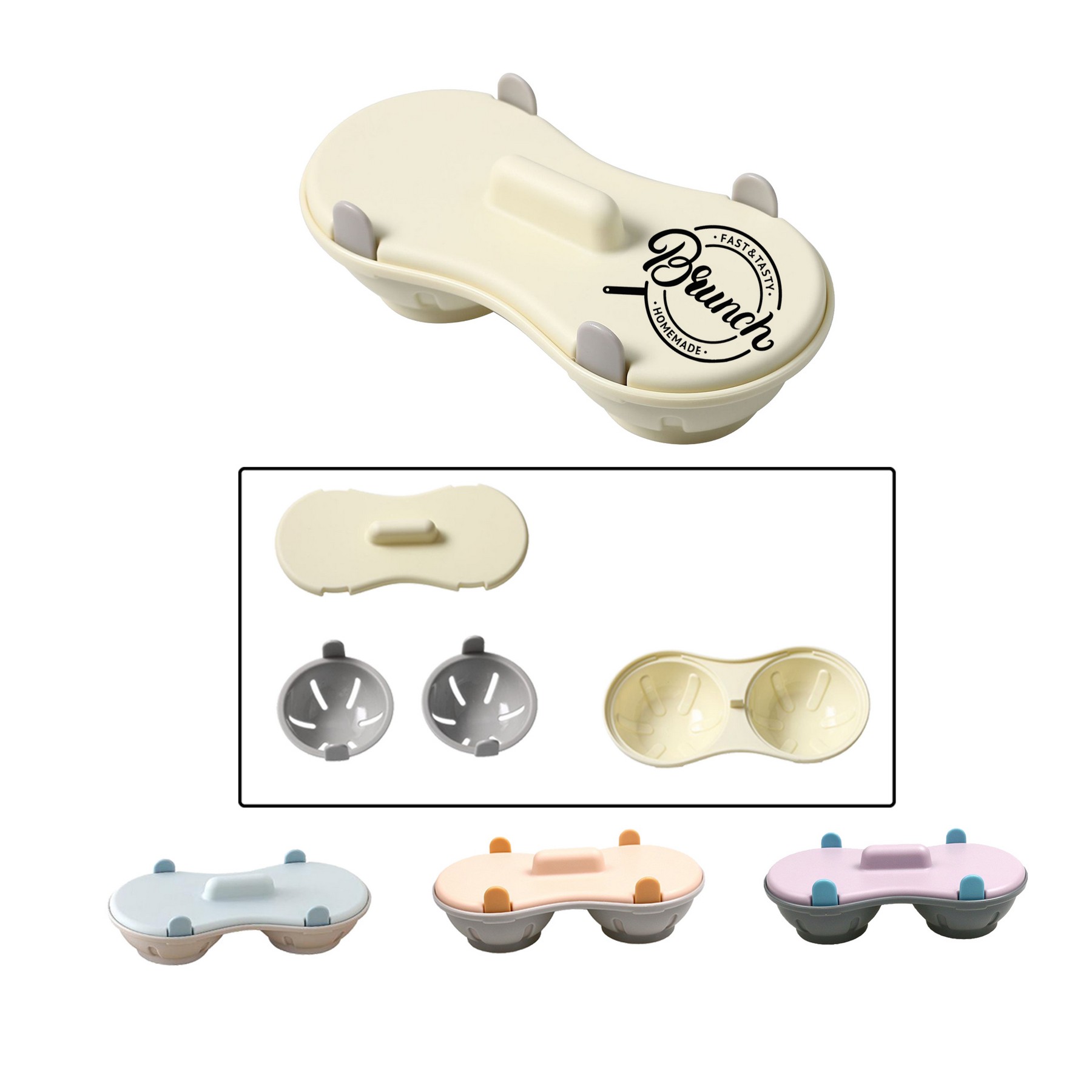 Microwave Egg Poacher / Cooker 3