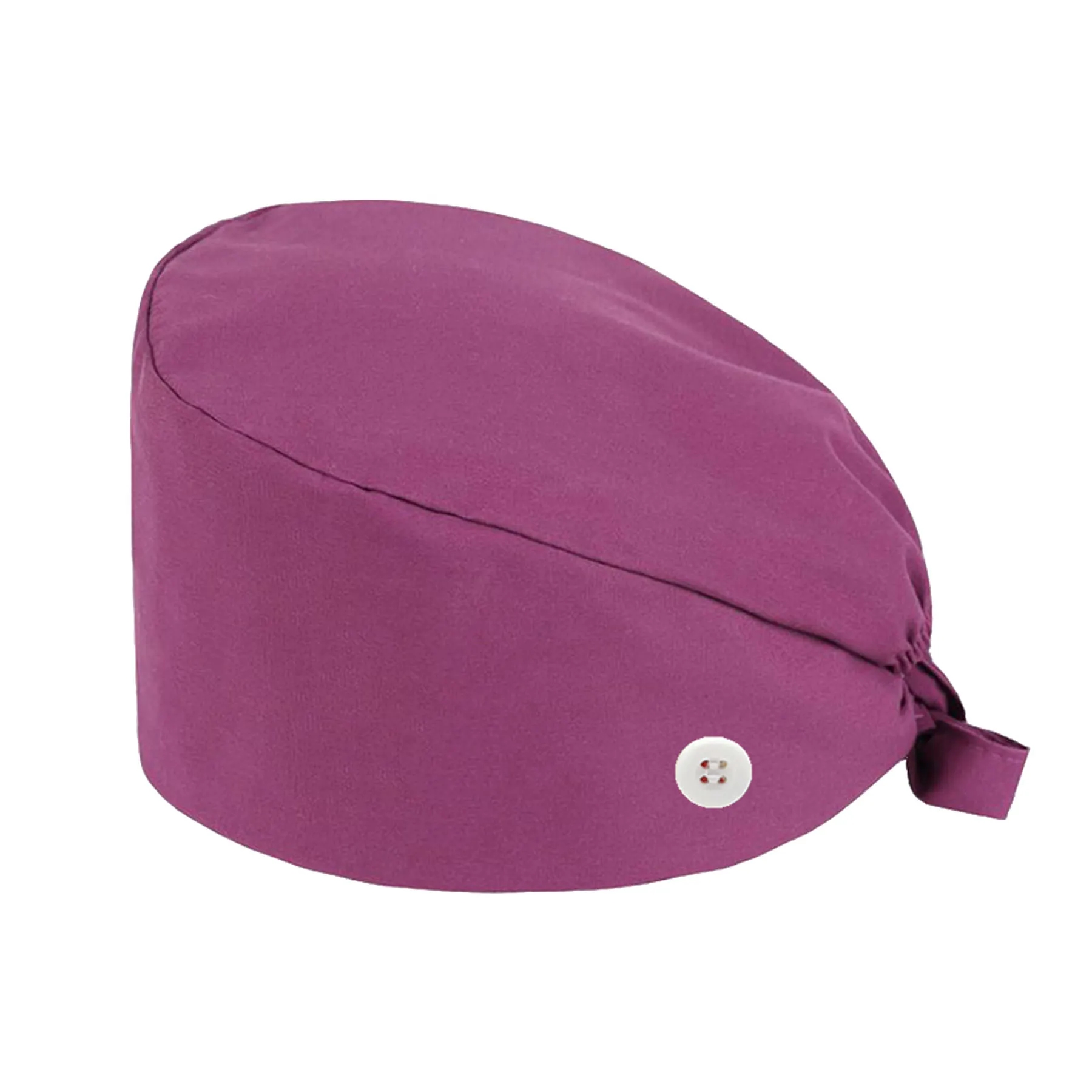 MOQ50 Adjustable Nurse Surgical Cap With Buttons 1