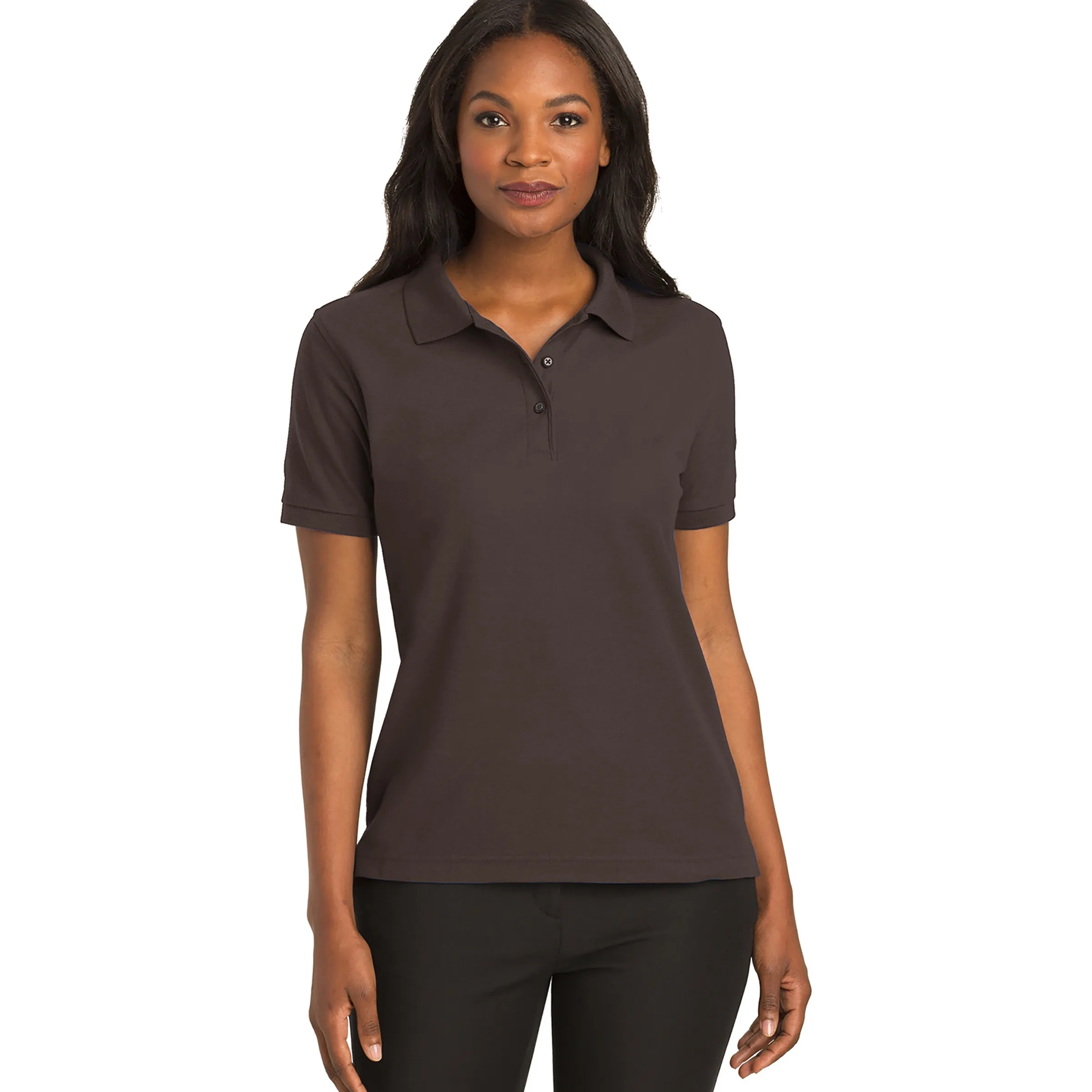 PORT AUTHORITY(R) LADIES SILK TOUCH(TM) POLO 64