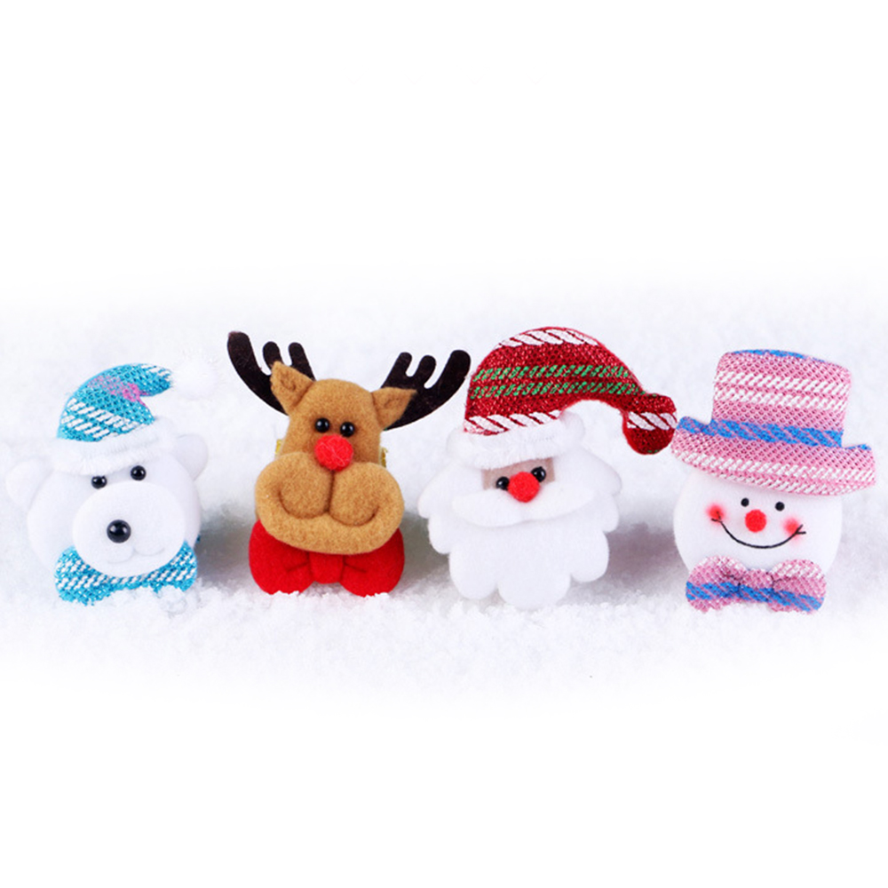 Christmas Glittery Clap Circle Wristband 5