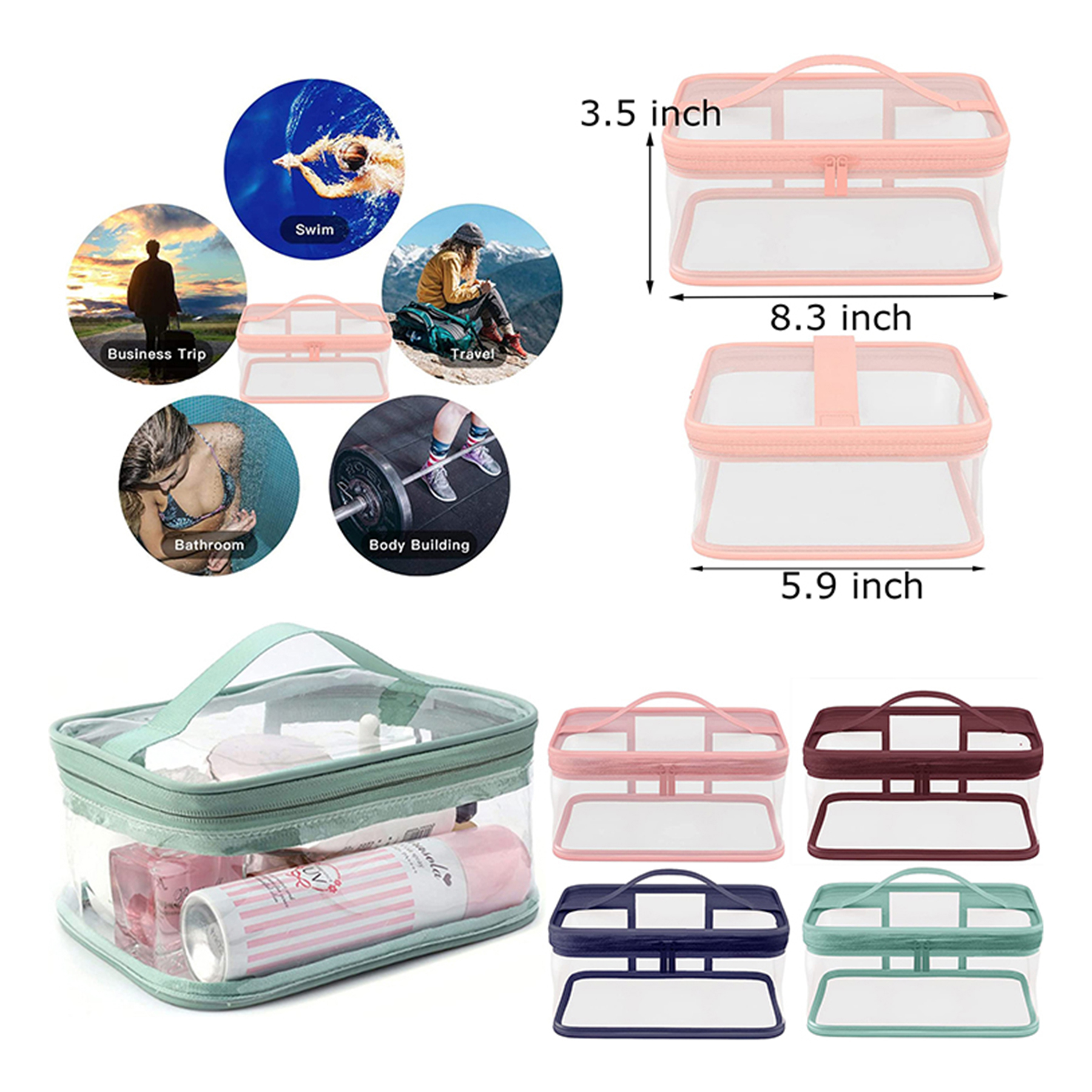 Makeup Bag Zipper 2