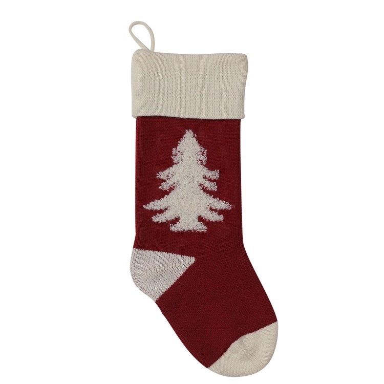 Cute Knitted Christmas Stocking 8