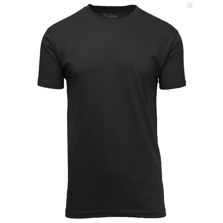 Men's Crew Neck Tees - Black 2XL 1