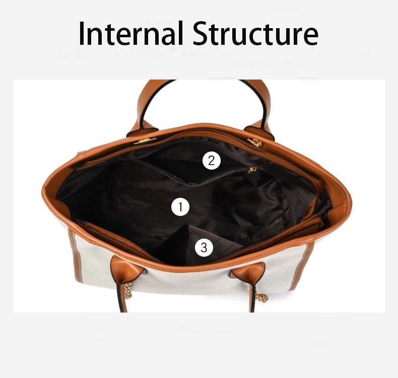 2 Pcs Large Capacity Fashion Tote Bag 3