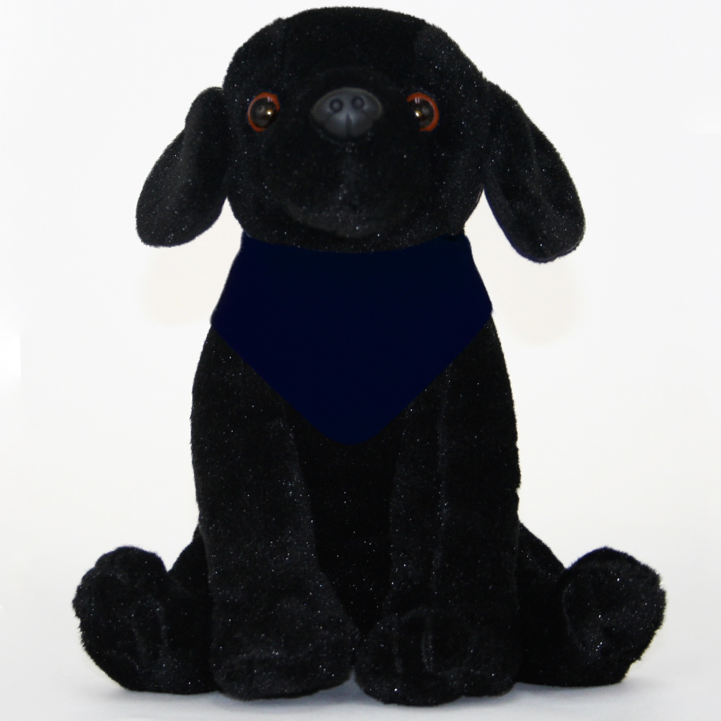 8" Medium Sitting Dog - Black Lab 6