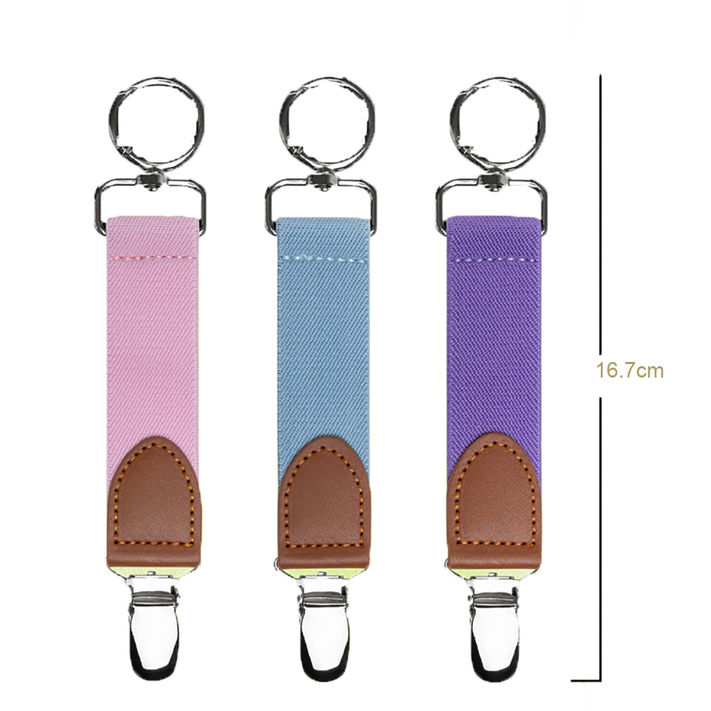 PU Travel Hat Clip, promotional clip with logo imprint 4