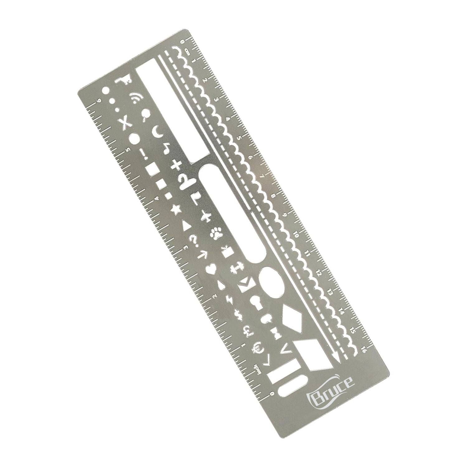 Metal Stencil Bookmark 1