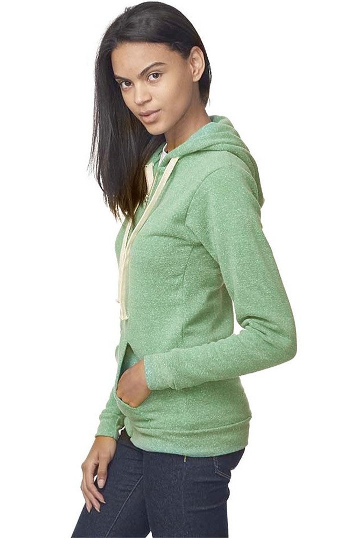 Unisex Triblend Fleece Zip Hoodie 7