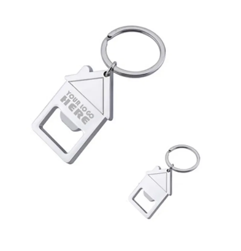 House Shaped Bottle Opener Key Holder 2