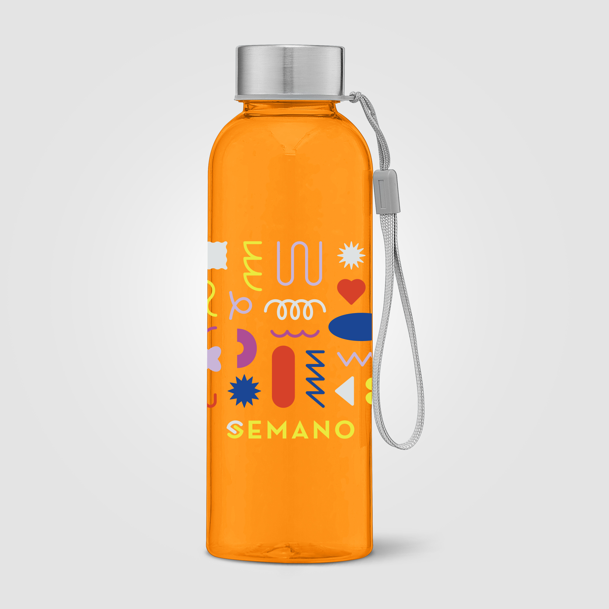 Skye - 17 oz. RPET Water Bottle with Wrist Strap 52