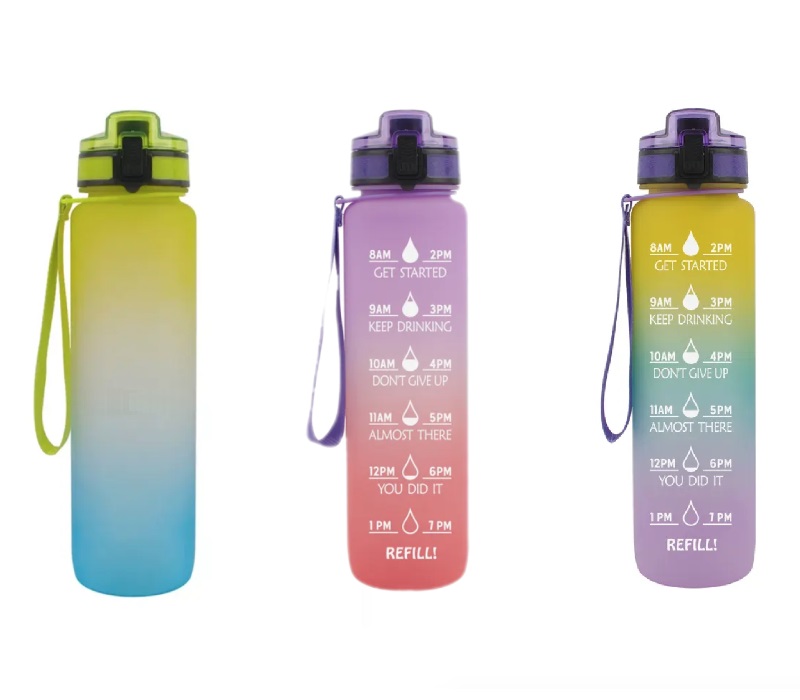 Frosted Fitness Sports Water Bottle, 32 oz. 6