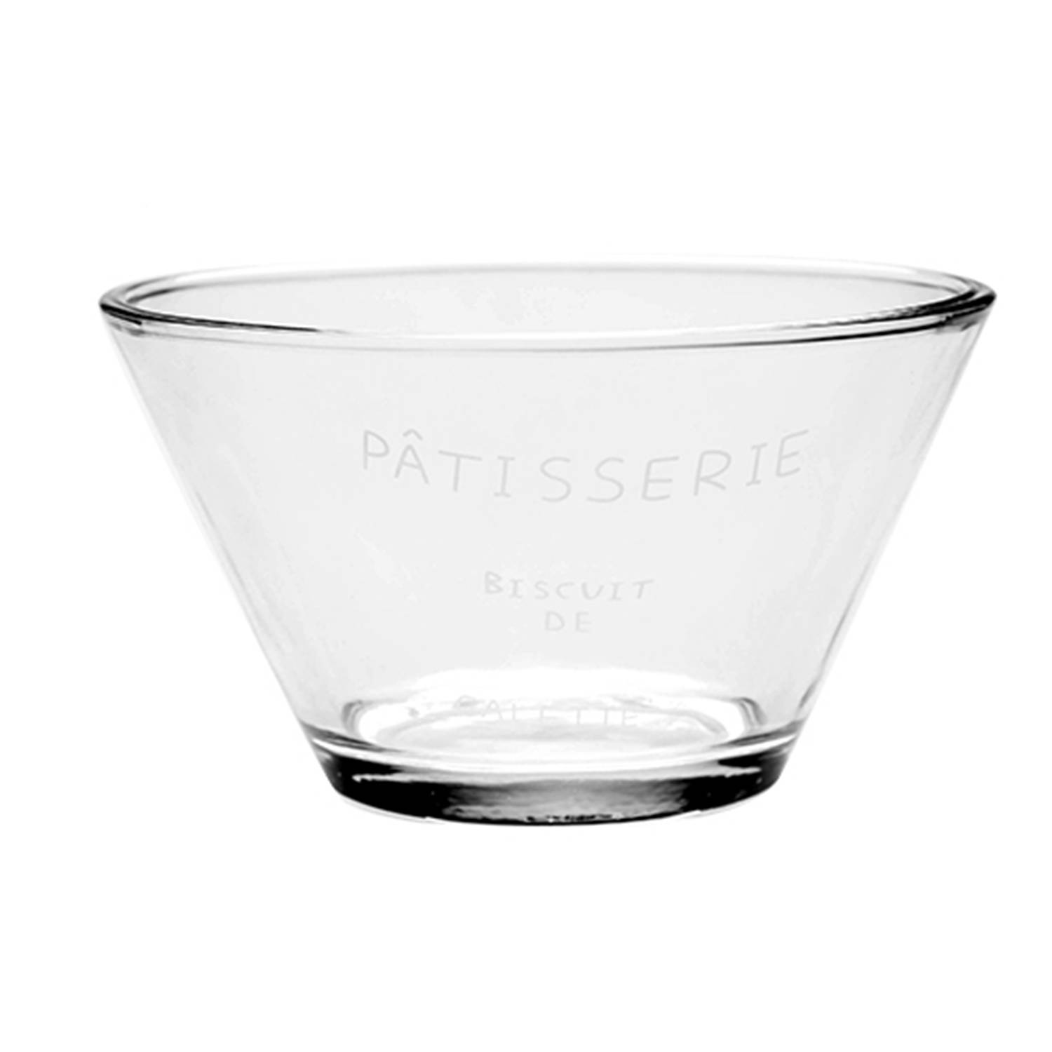 26 oz Lead-Free Clear Glass Salad Bowl 5