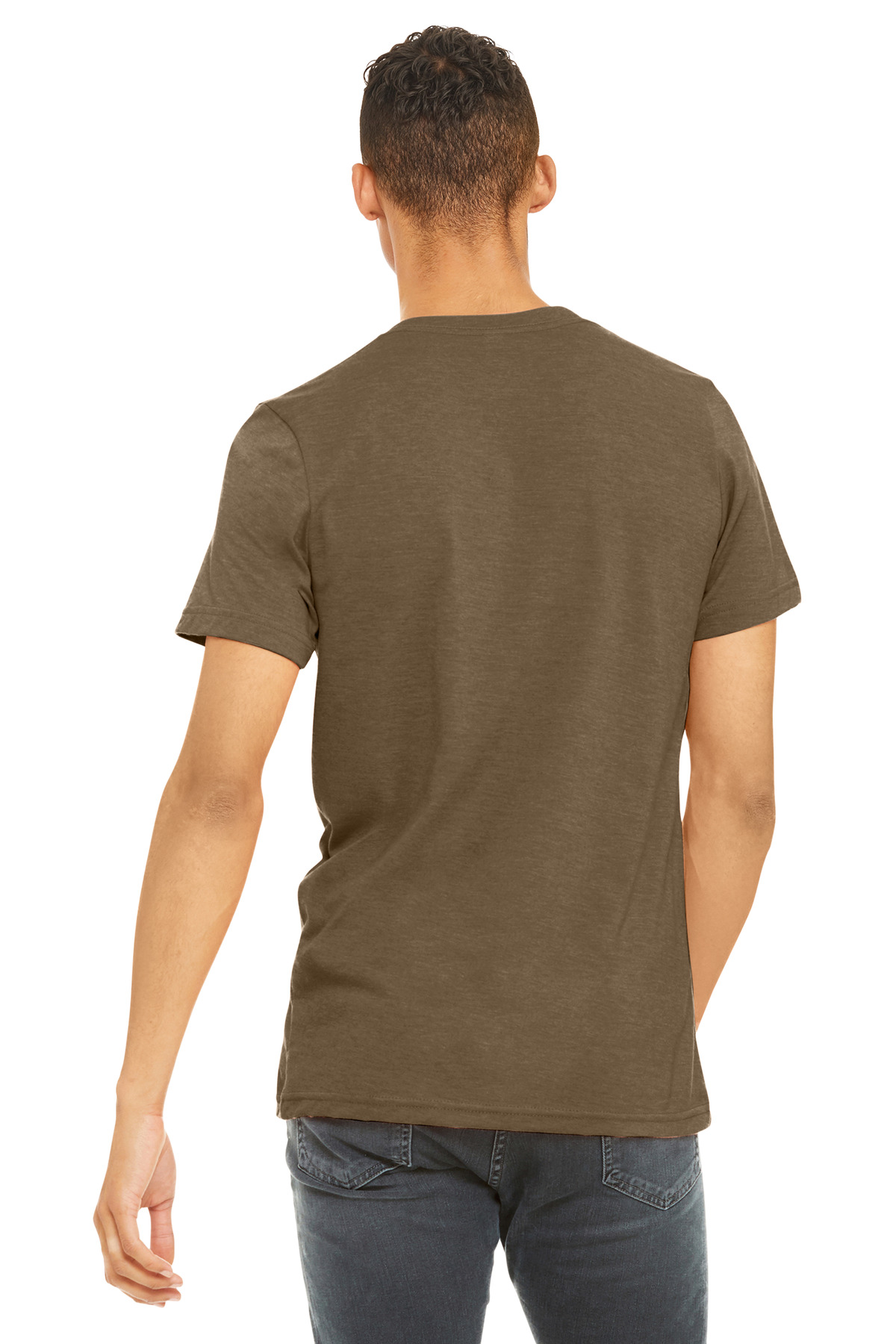 BELLA+CANVAS Unisex Heather CVC Short Sleeve Tee. BC3001CVC 28