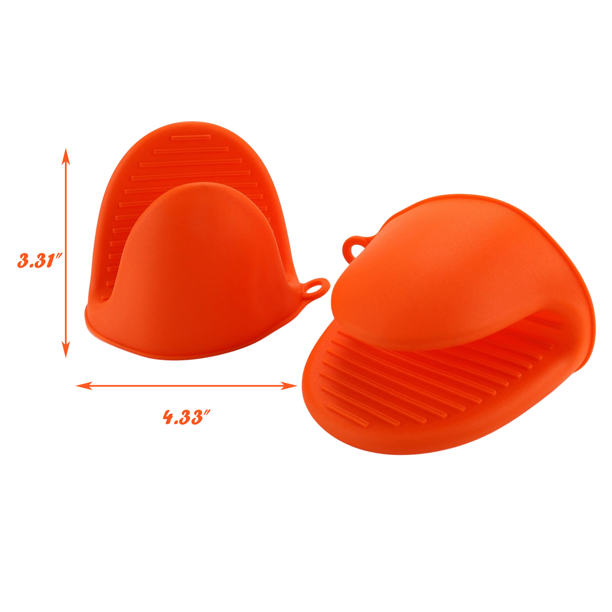 Heat Resistant Silicone Oven Mitts 3