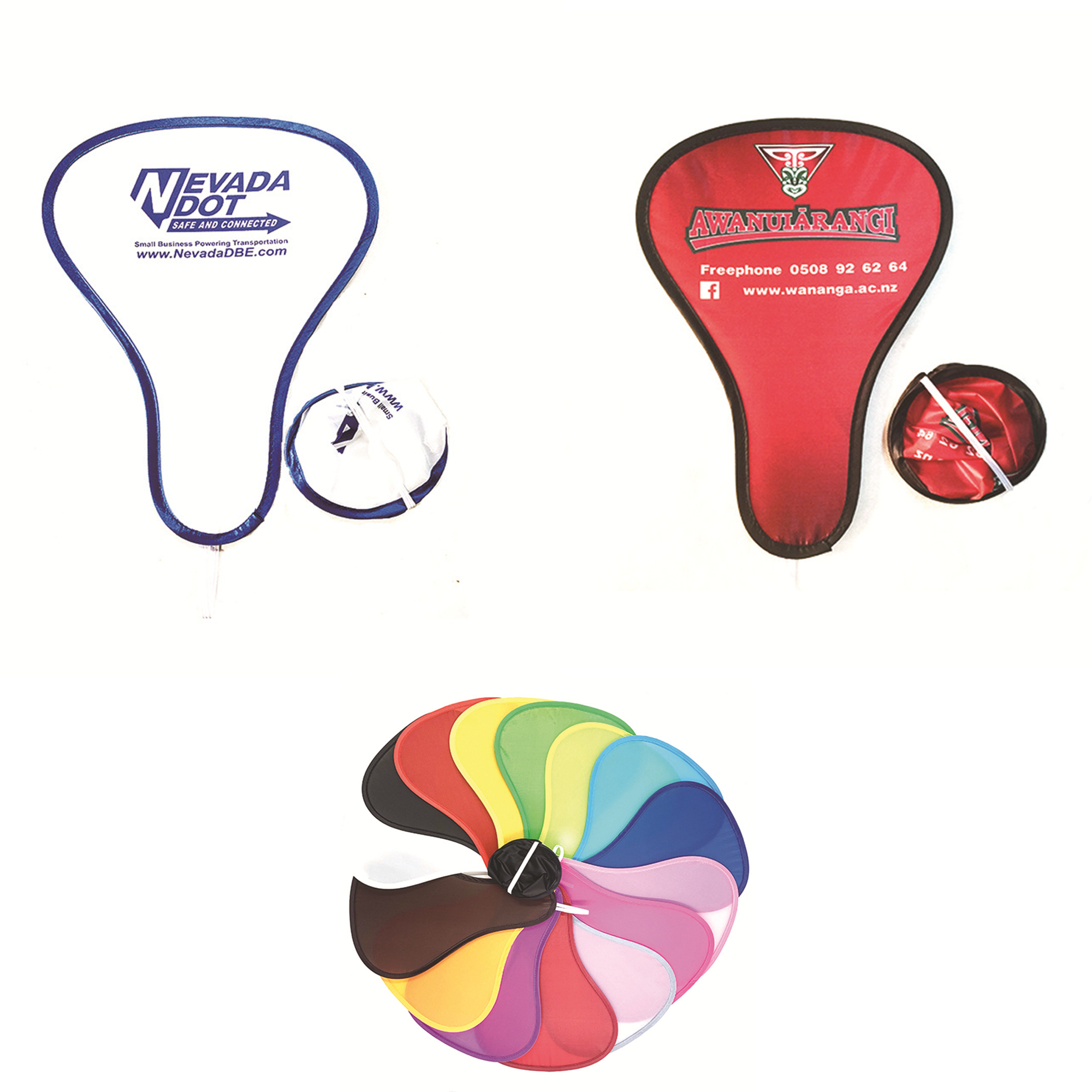 T Shaped Fan With Pouch 2