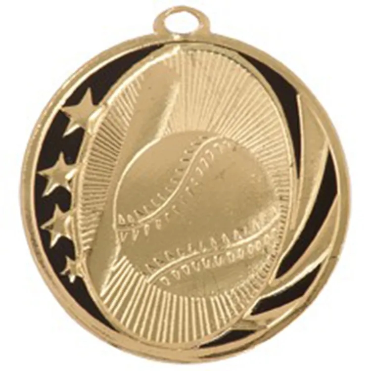 2" MidNite Star Medal-Baseball/Softball 2