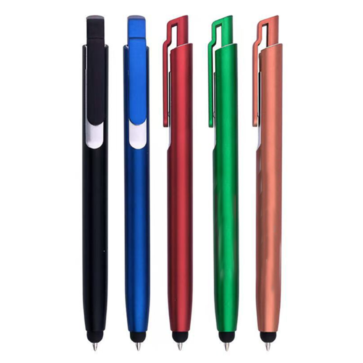 Stylus Ballpoint Pen with Metal Clip and Custom Logo 3