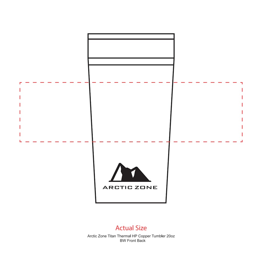 Arctic Zone® Titan Thermal HP® Copper Tumbler 20oz 32