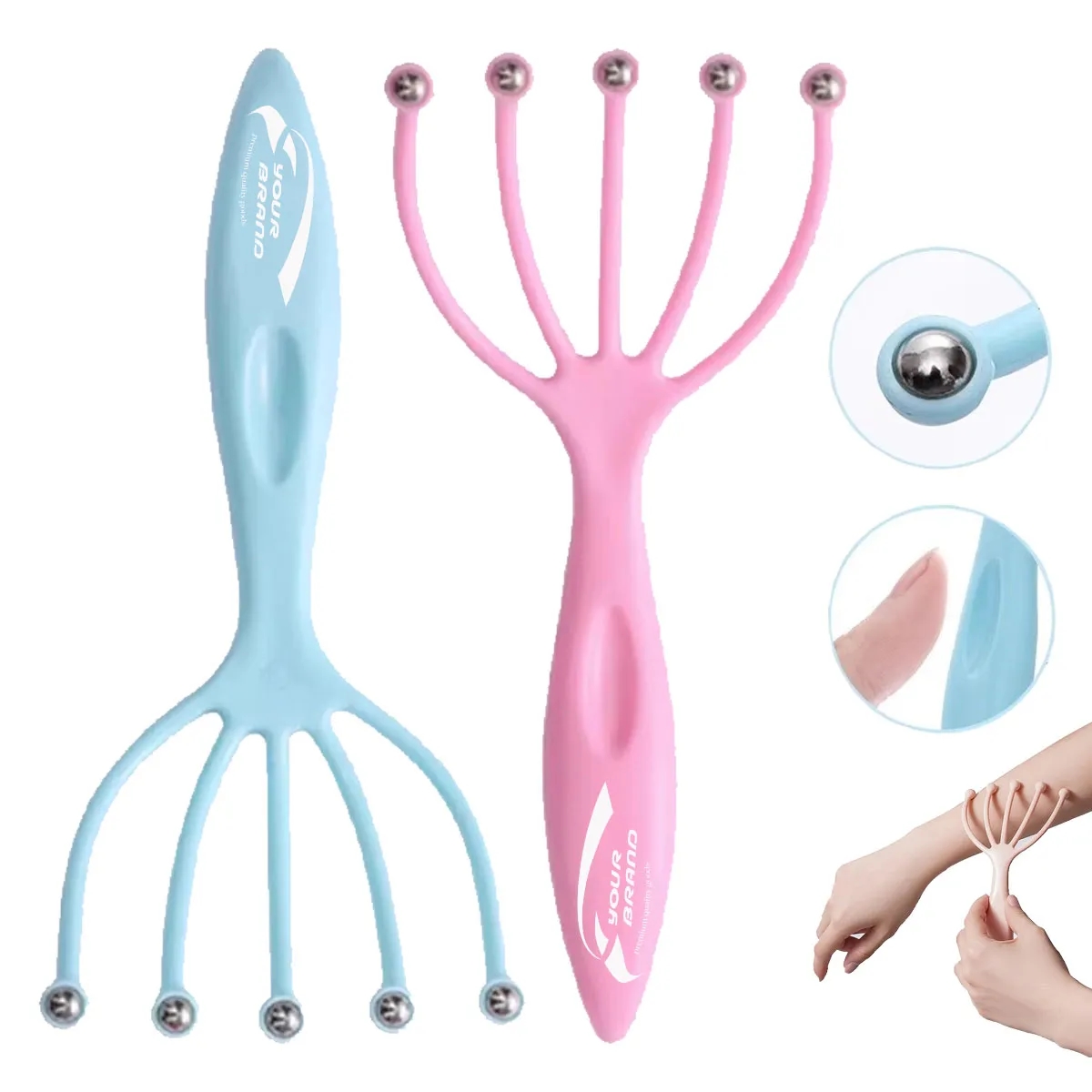 Home Relaxation Tool Manual Head Scalp Massager 1