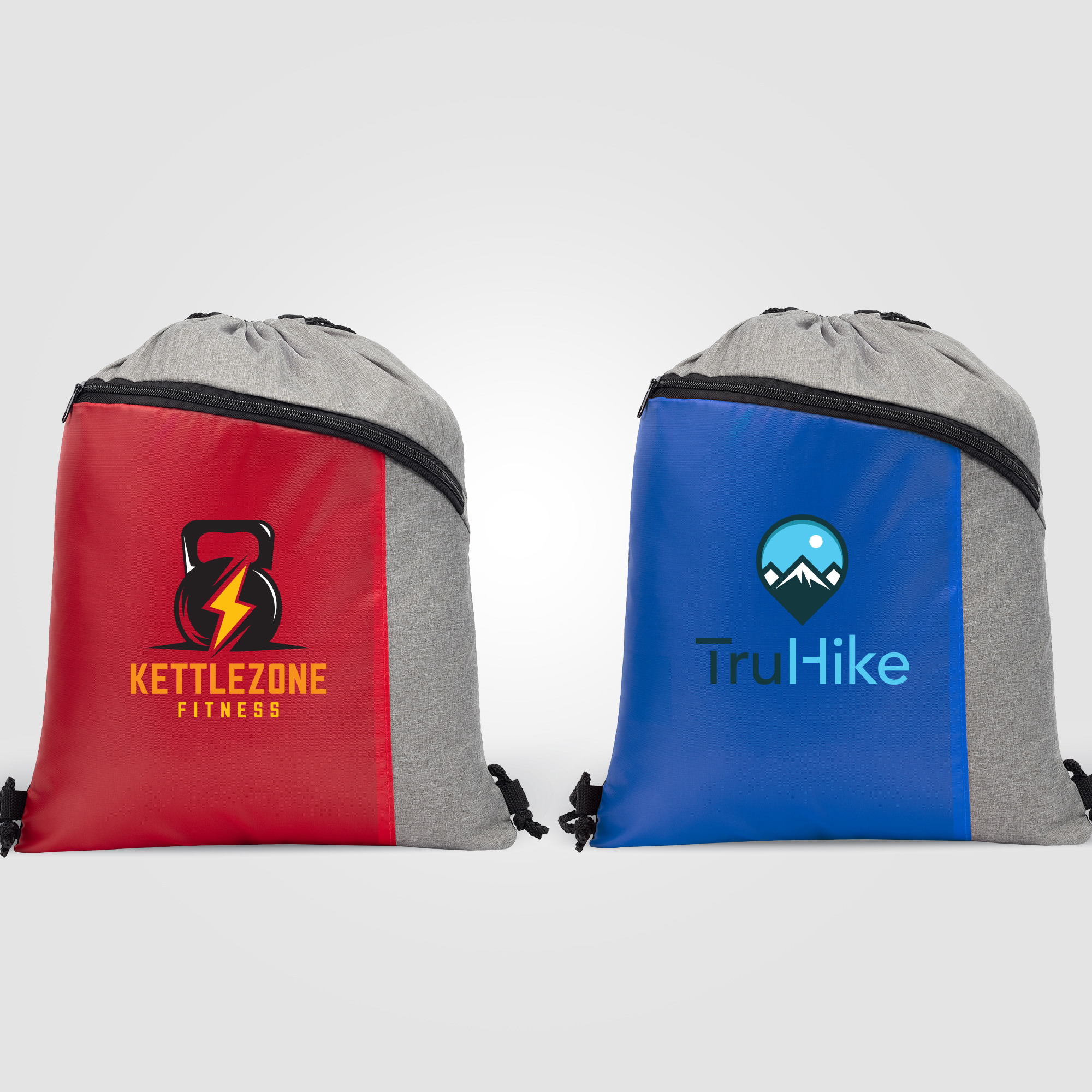 Geneva Drawstring Backpack - 210D Polyester