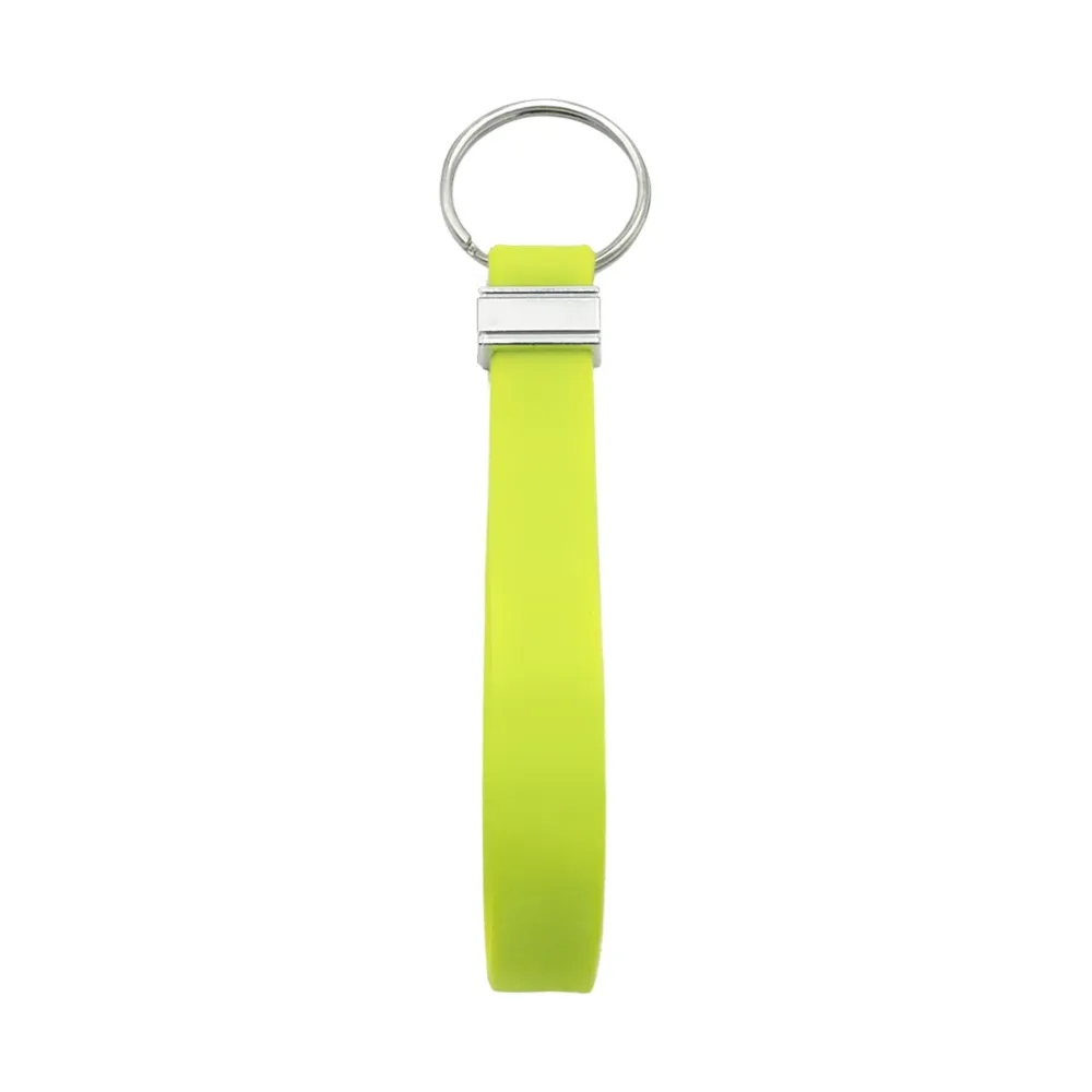 Recycled Silicone Wristband Keychain 7