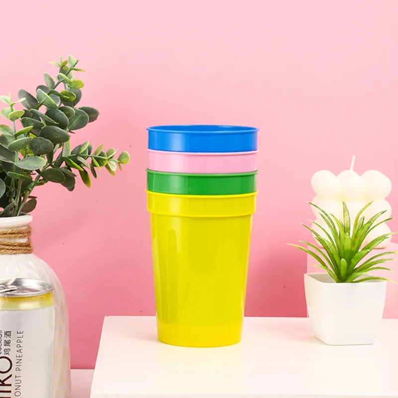 Wholesale BPA Free Reusable Plastic Cups 12oz 13