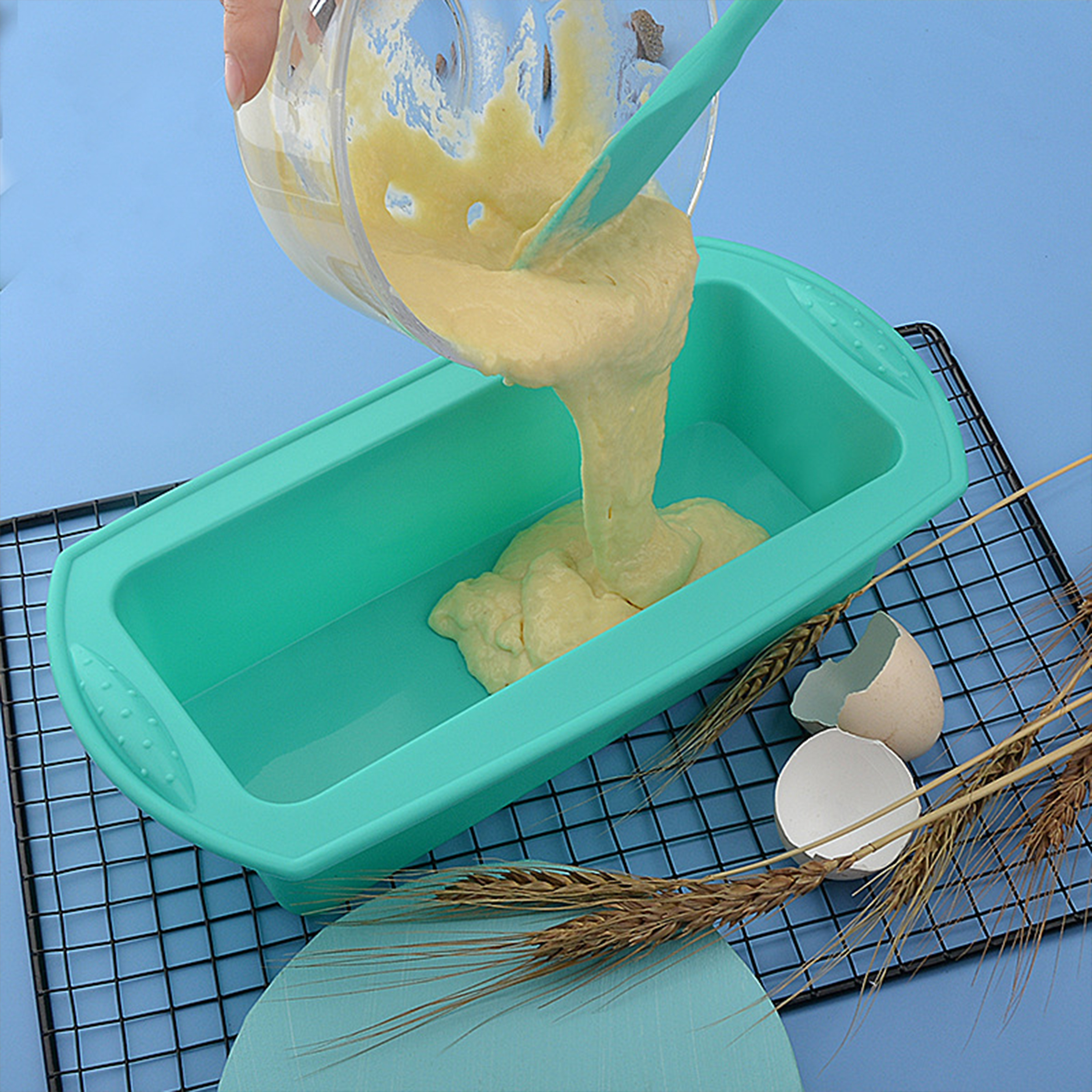 Silicone Rectangular Diy Cake Mold 10