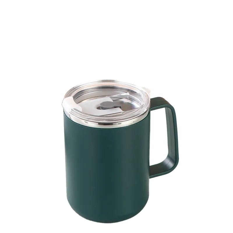 17OZ Double Layer Insulated Stainless Steel Coffee Cup 8