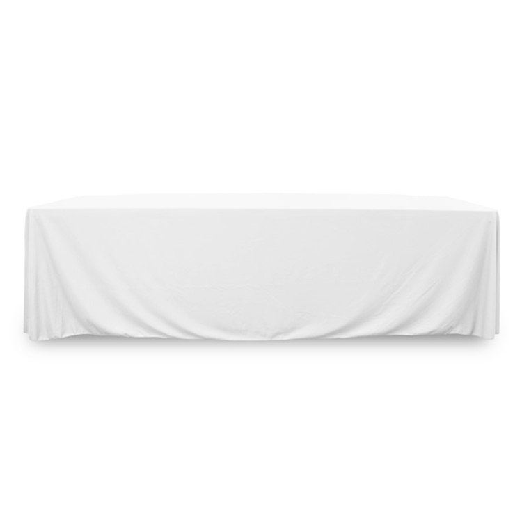 8 ft. Throw PolyPoplin™ Table Cover (Blank) 9