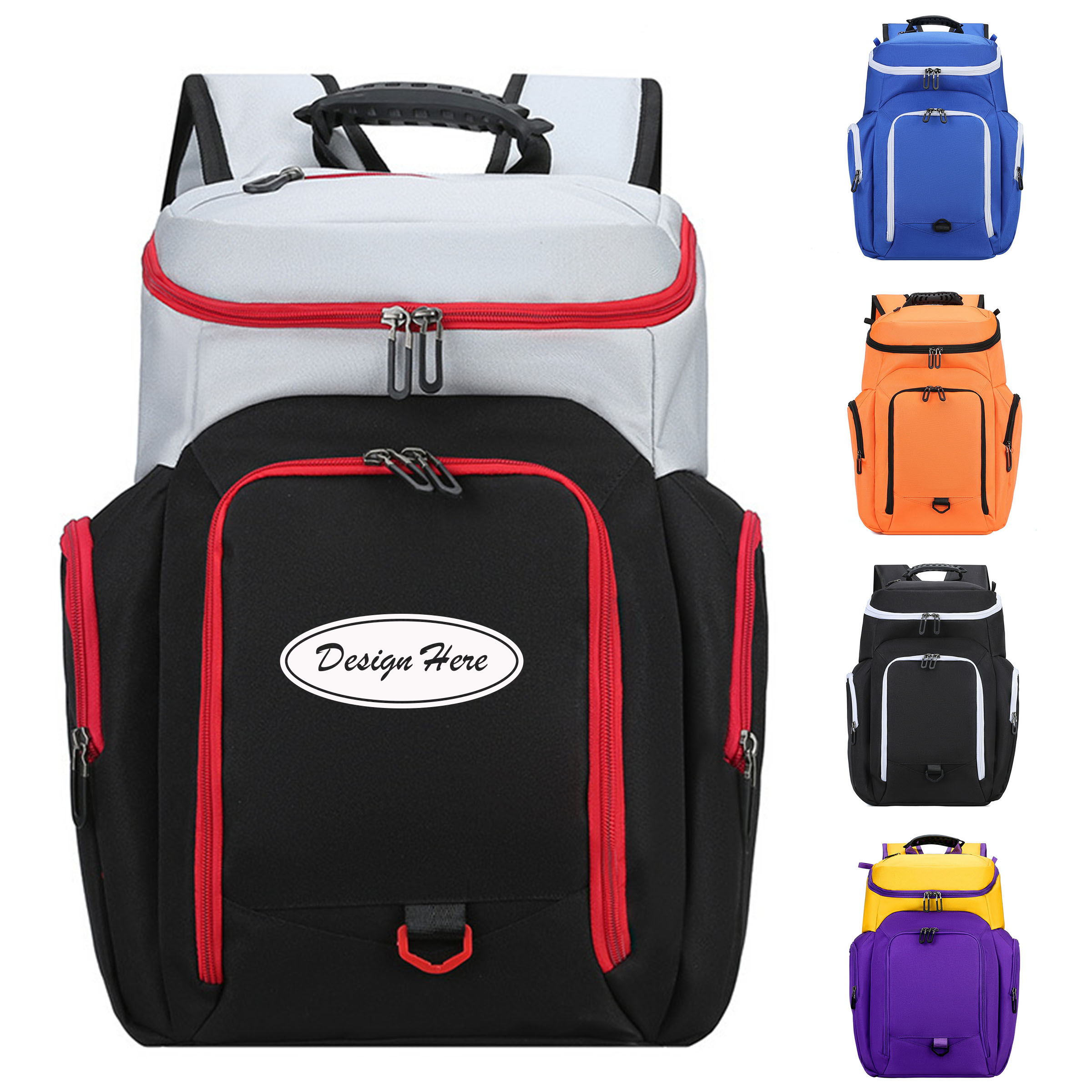 Durable Basketball Backpack with Large Capacity 3