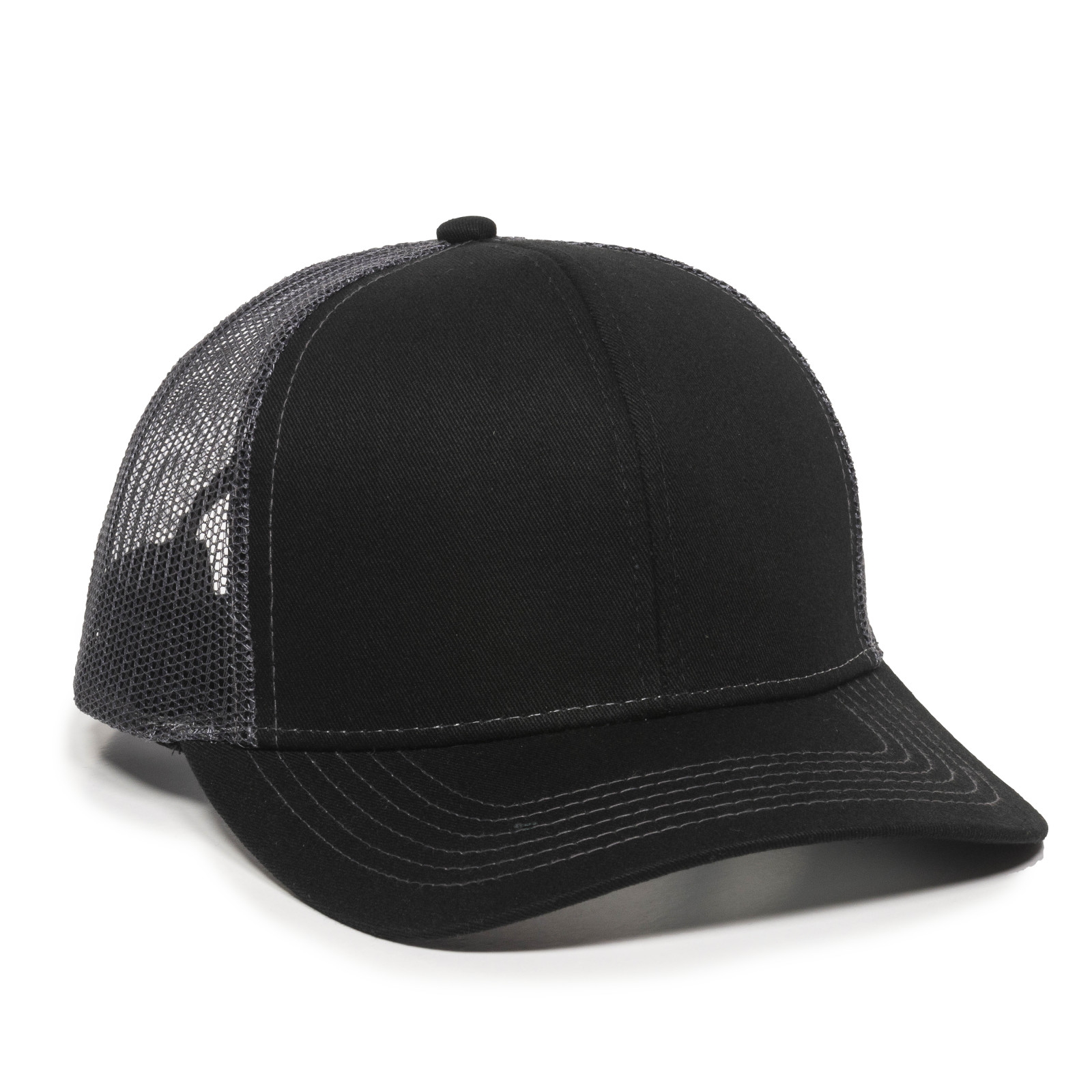 Twill Mesh Snap Back 4