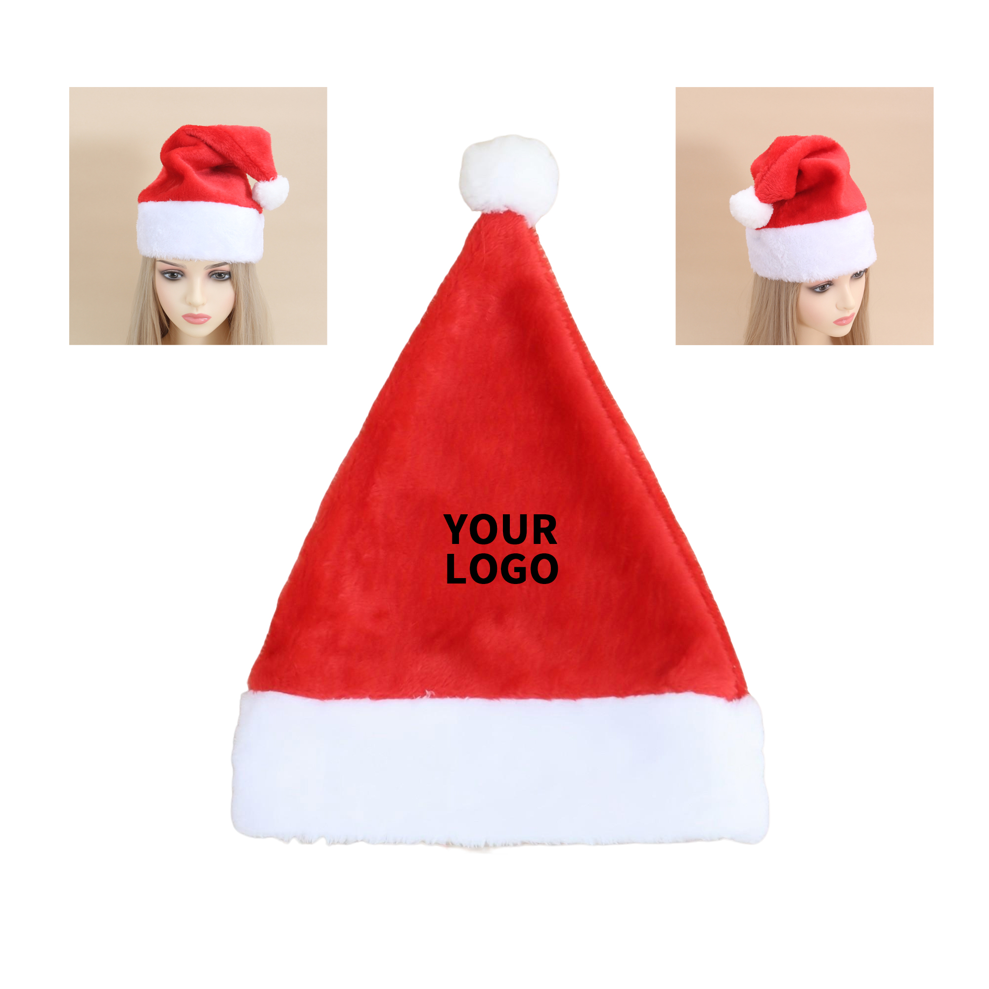 Non Woven Santa Hat 11.1" By 14.2" 2
