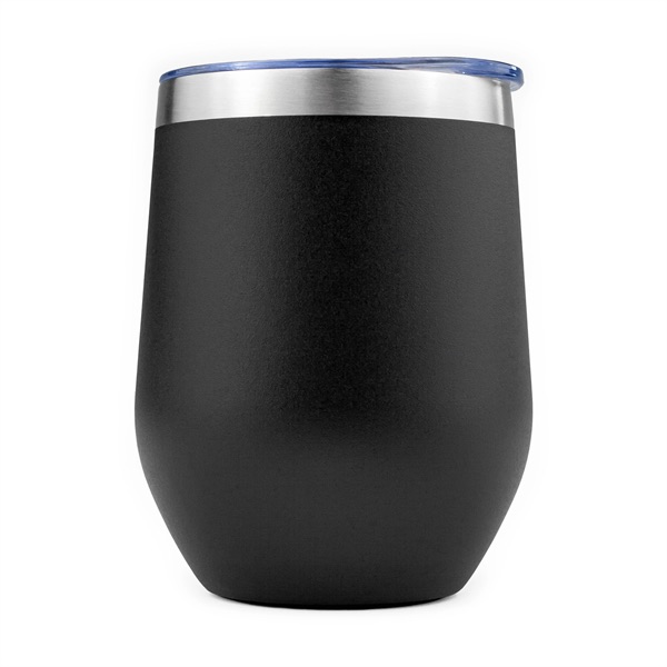 12 Oz. SipTek Powder Coated Vacuum Wine Tumbler 1C 2