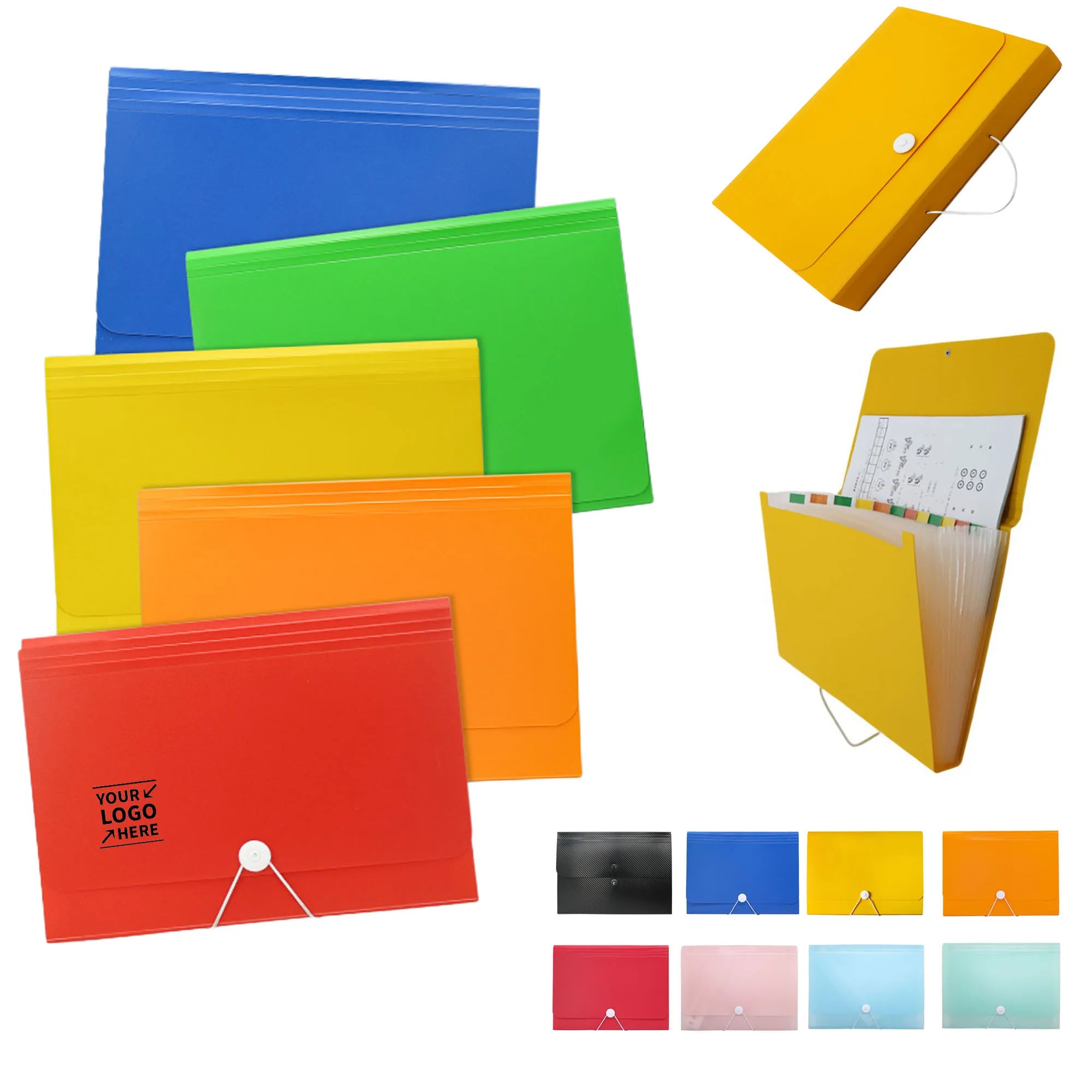 Expanding Accordian Organizer File Folder 3