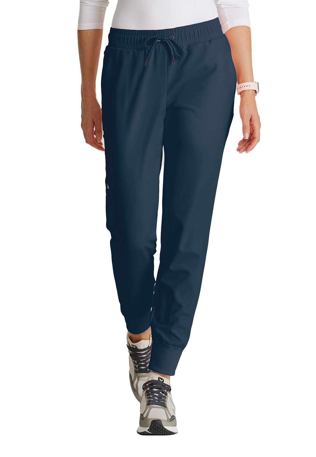 Barco Unify - Women's Five-Pocket Rib Knit Cuff Union Jogger Scrub Pant 1