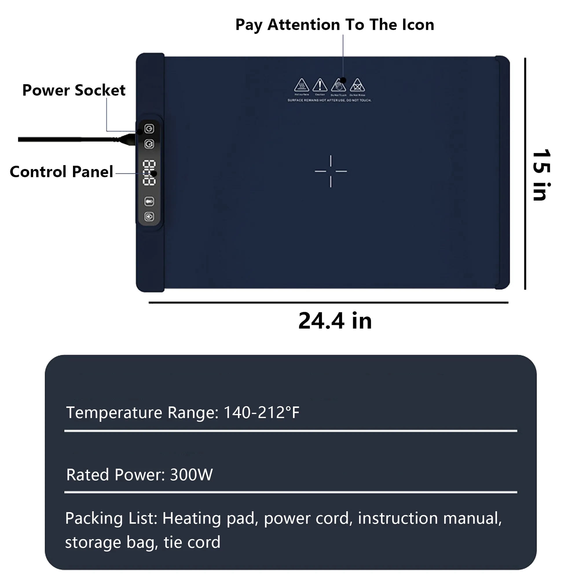 Portable Electric Heating Pad 5