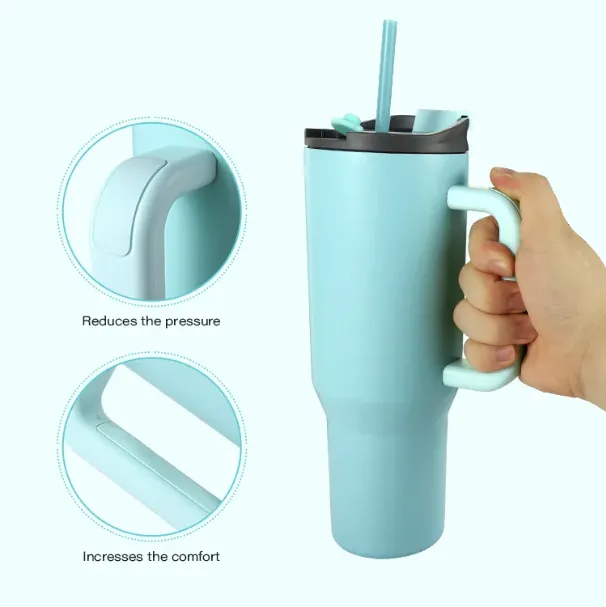 Insulated 40oz Mug with Handle 3
