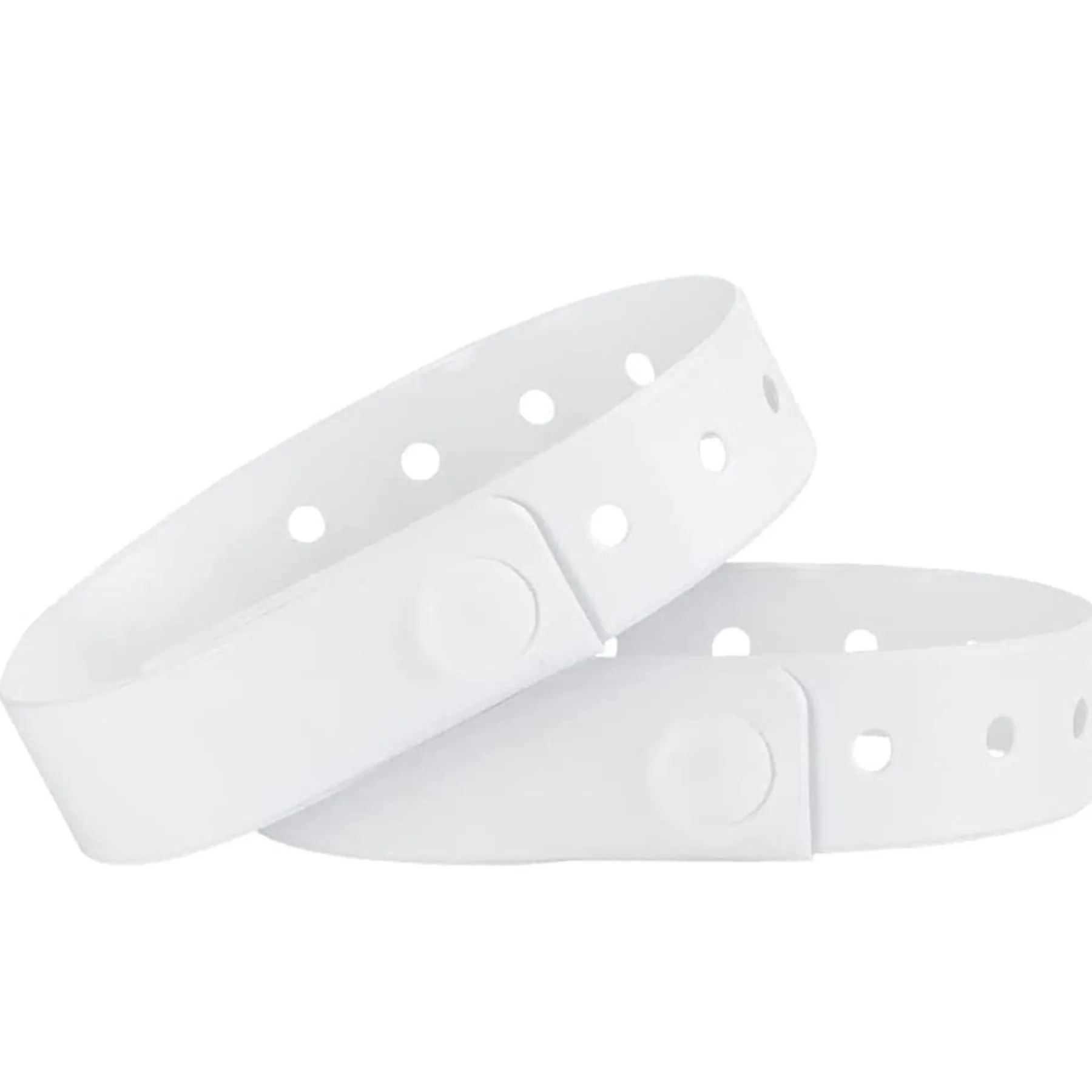 High Quality Waterproof Custom Color PVC Vinyl Wristbands 4